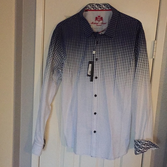 Long sleeve shirt by Michael & David, new with tag - Picture 2 of 7